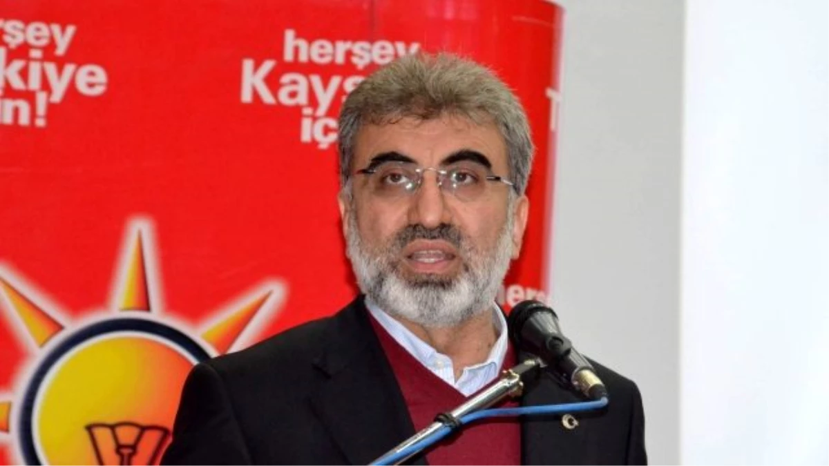 Enerji ve Tabii Kaynaklar Bakanı Yıldız, Kayseri\'de Açıklaması