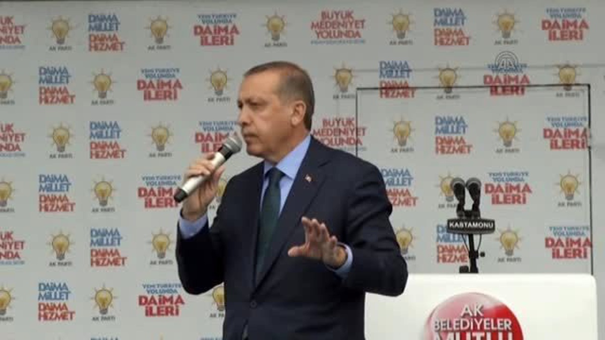 Erdoğan: CHP Ezanı Yasakladı