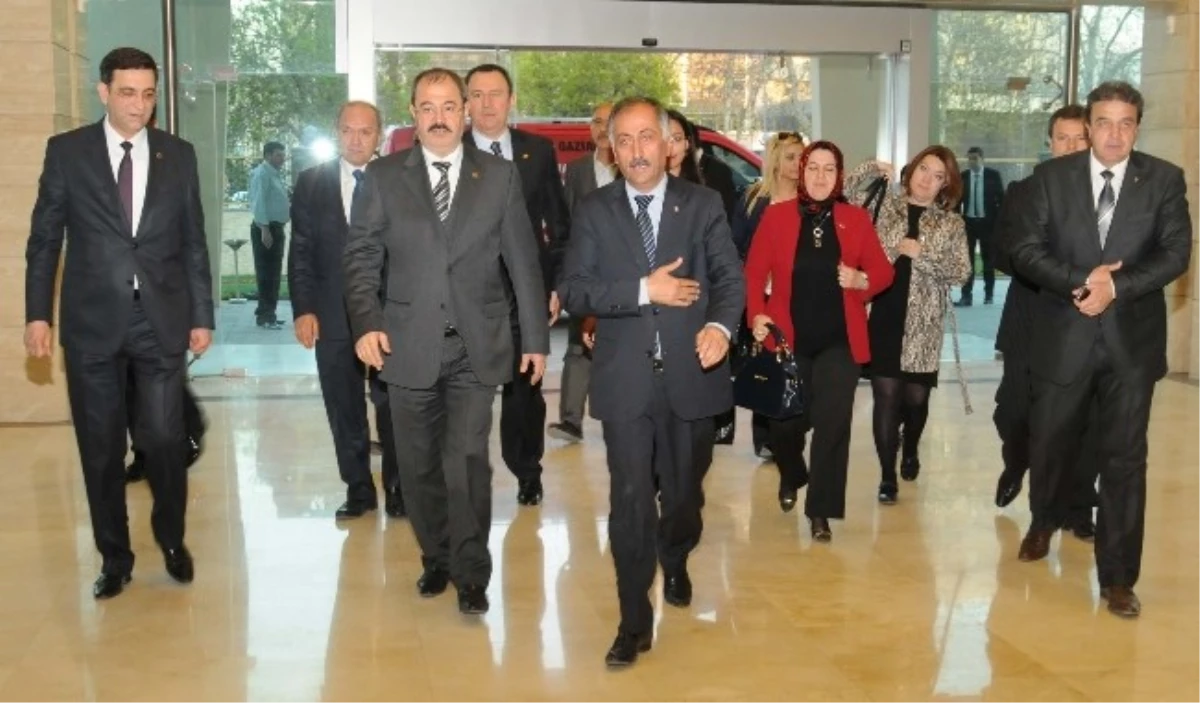 MHP Belediye Başkan Adayları Gso\'yu Ziyaret Etti
