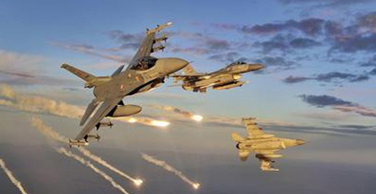 Suriye\'den Türk Savaş Jetlerine Radar Kilitli Taciz