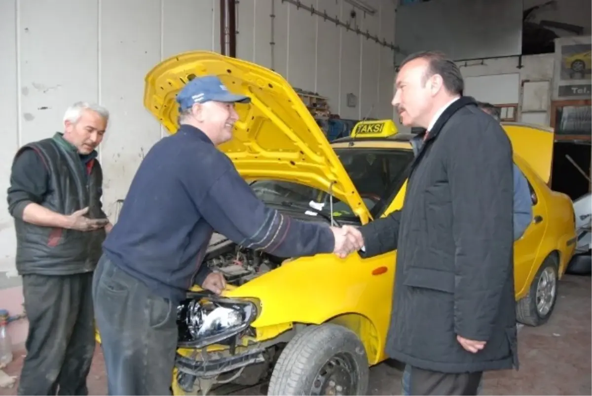 İzmit Belediye Başkanı Doğan Sanayi Sitesini Ziyaret Etti