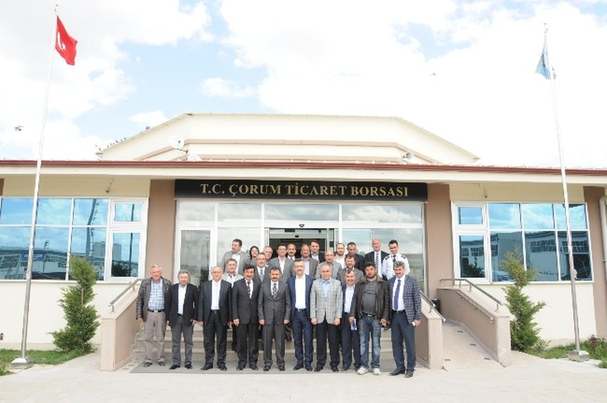 Başkan Külcü\'den Ticaret Borsasına Ziyaret
