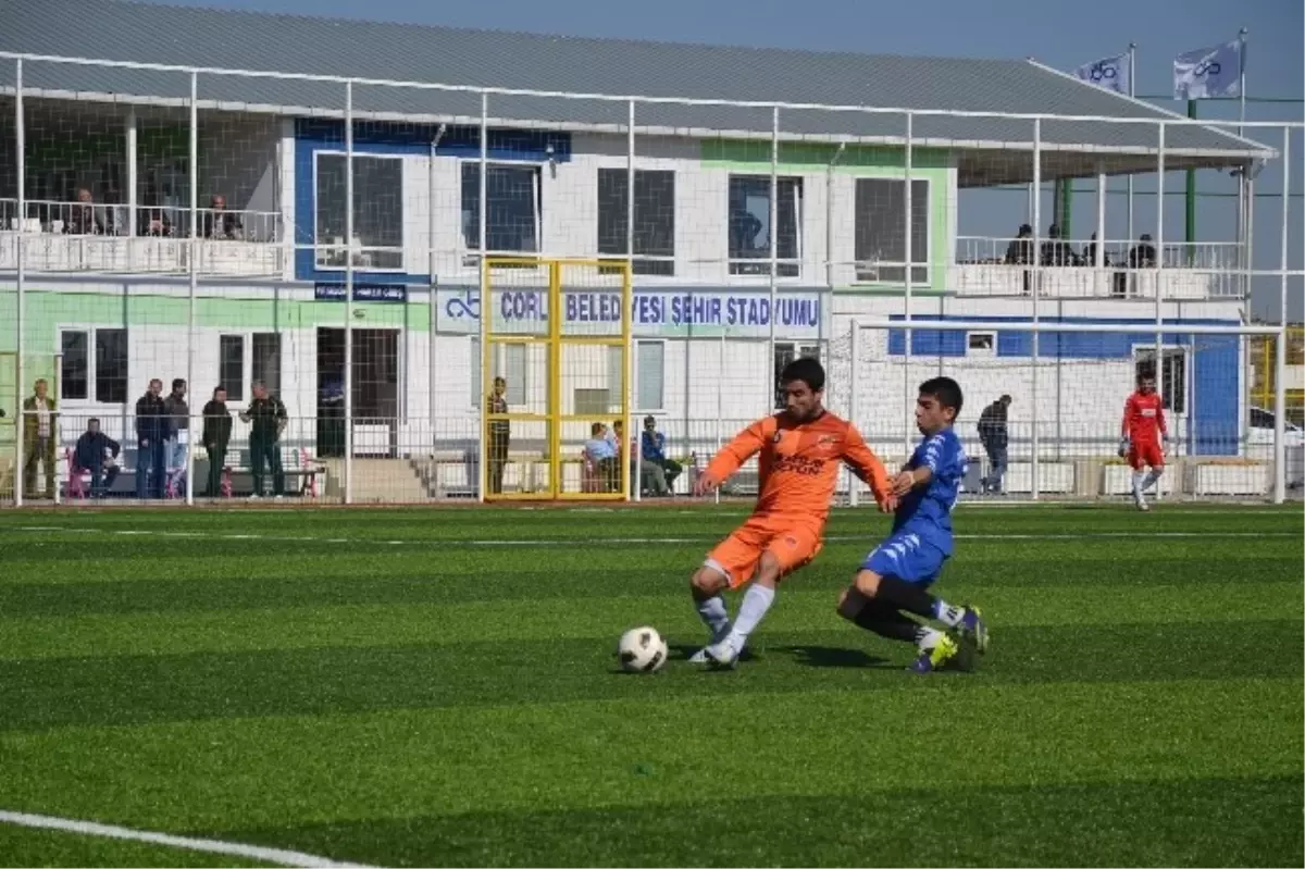 Çorlu Gençler Birliği: 3 - Veliköyspor: 3