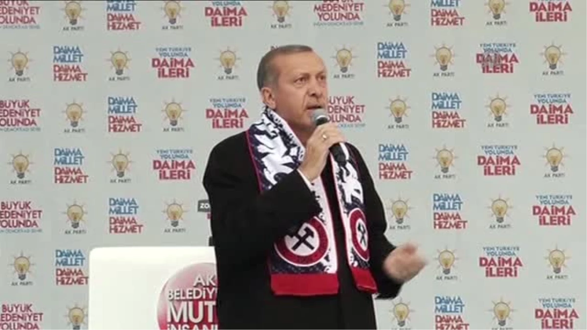 Erdoğan: \'\'Bizim kitabımıza saldıran CHP değil mi?\'\' -