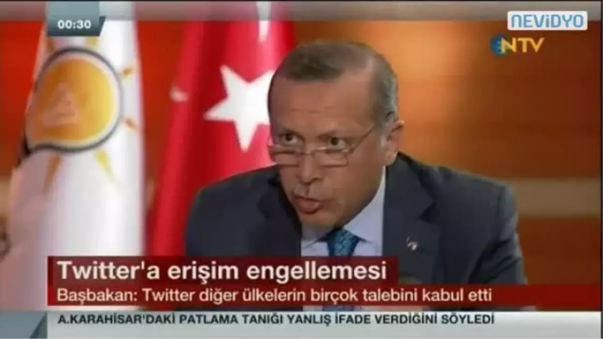 Erdoğan\'dan Twitter Açıklaması