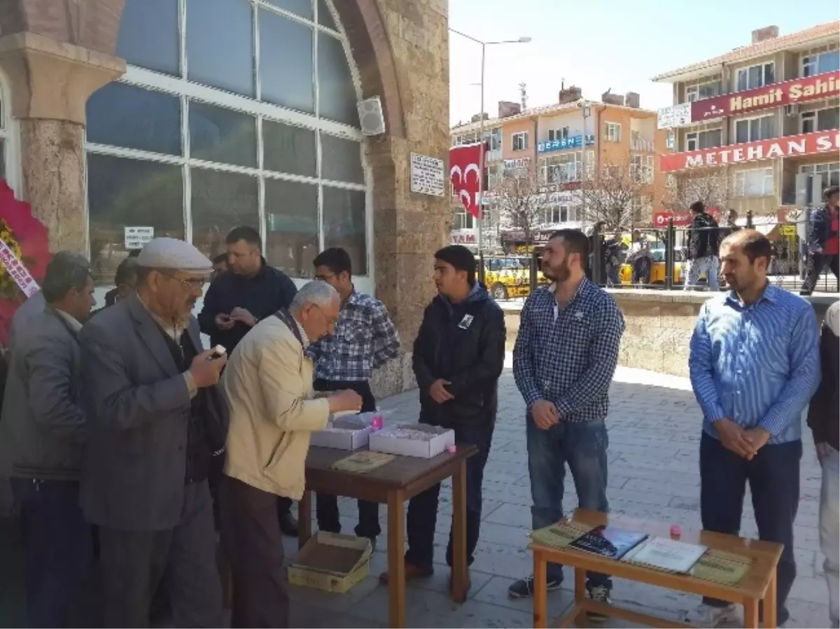 Merhum Muhsin Yazıcıoğlu Adına Mevlit Okutuldu