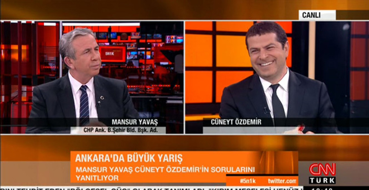 Yavaş: Ankara\'nın En Büyük Sorunu Melih Gökçek