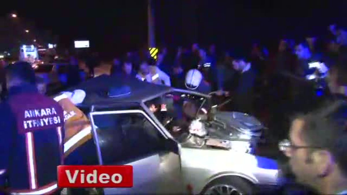 Başkent\'te Zincirleme Trafik Kazası: 4 Yaralı