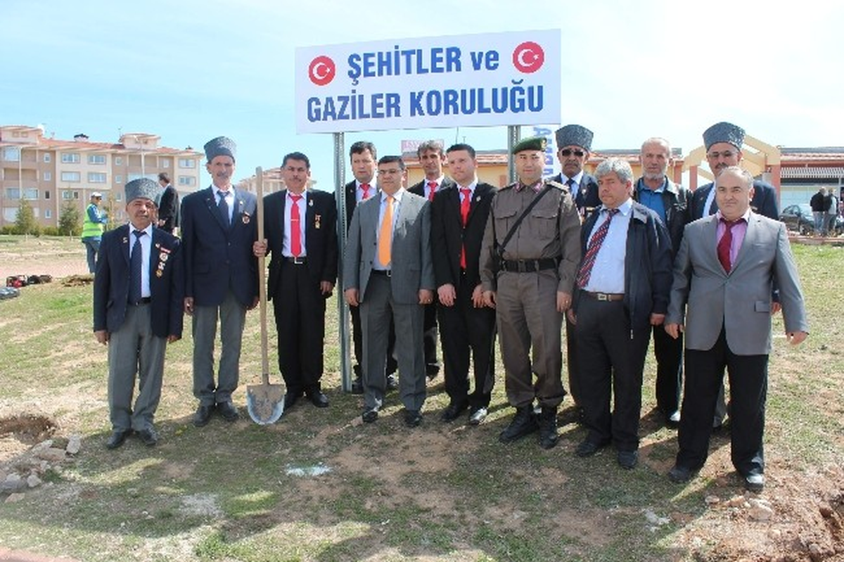 Beyşehir\'de Şehitler ve Gaziler Koruluğu Oluşturuldu