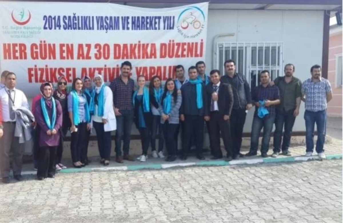 Bozova Devlet Hastanesi Çalışanları Yürüdü