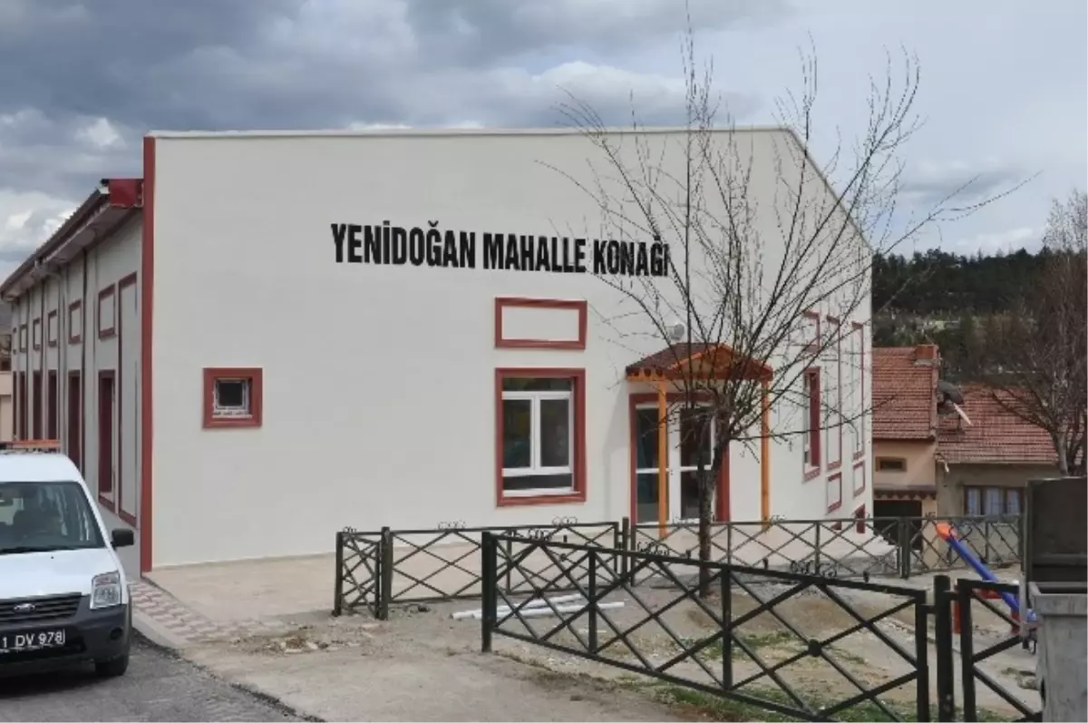 Bozüyük\'ün İlk Mahalle Konağı Bitti