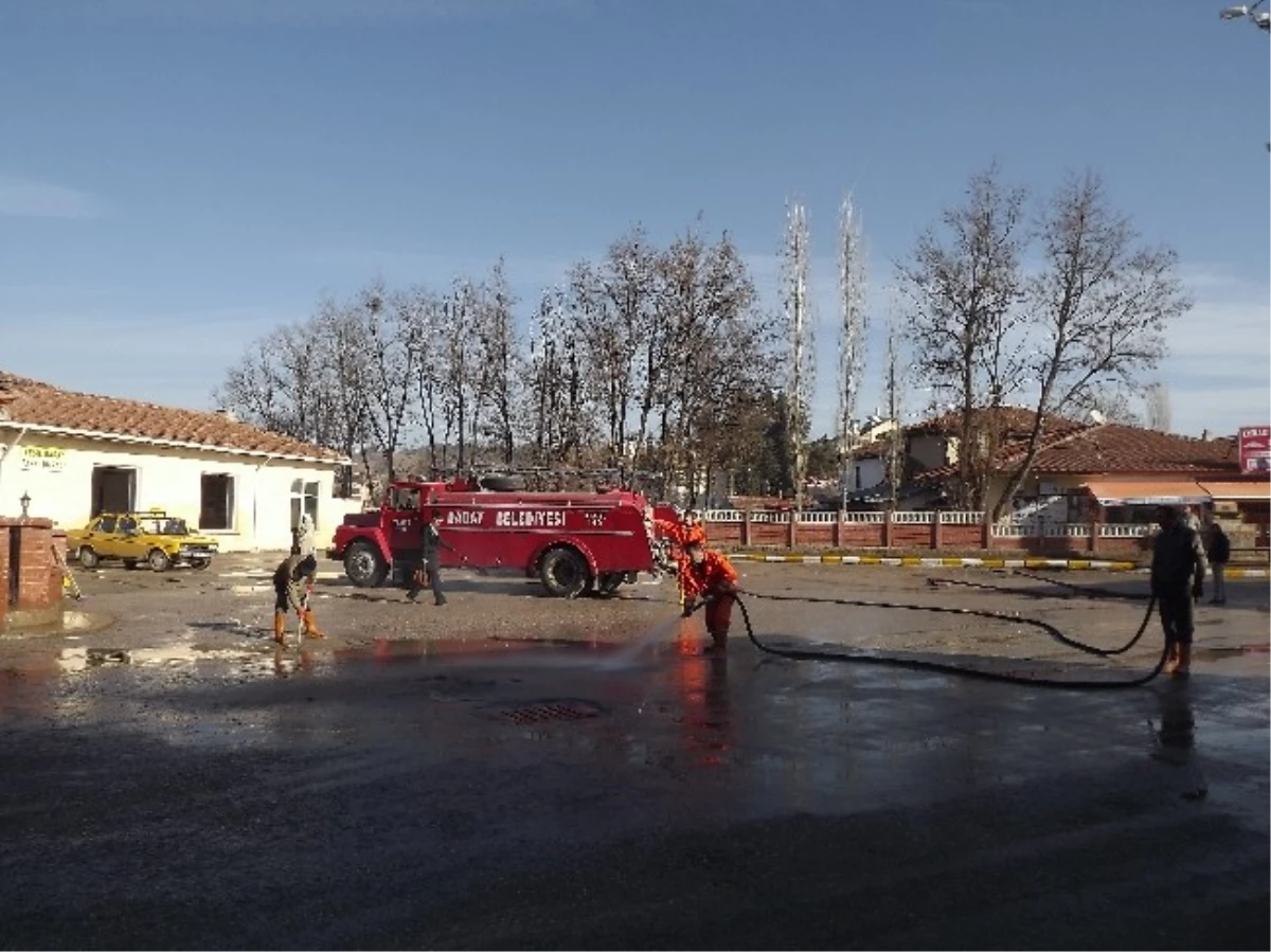 Daday Caddelerinde Bahar Temizliği Başladı