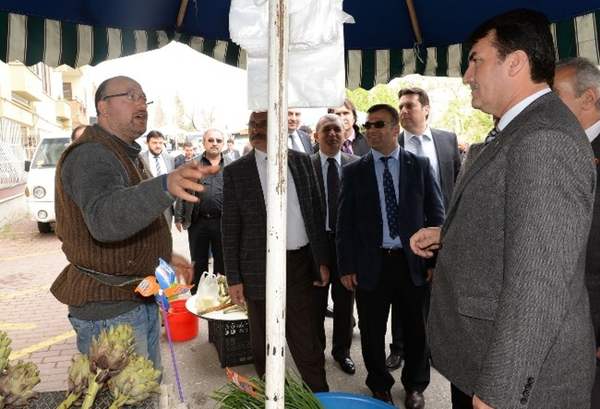 Dündar\'dan Çekirge\'ye Kapalı Pazar Yeri Müjdesi