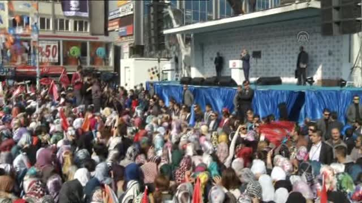 Erdoğan: "Yeni Türkiye\'de kan yok, barış var" -