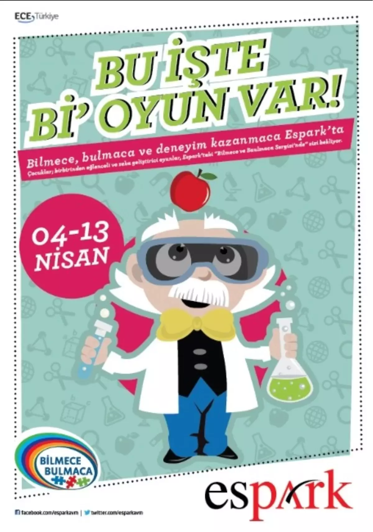 Espark\'ta \'Bilmece Bulmaca\' Sergisi