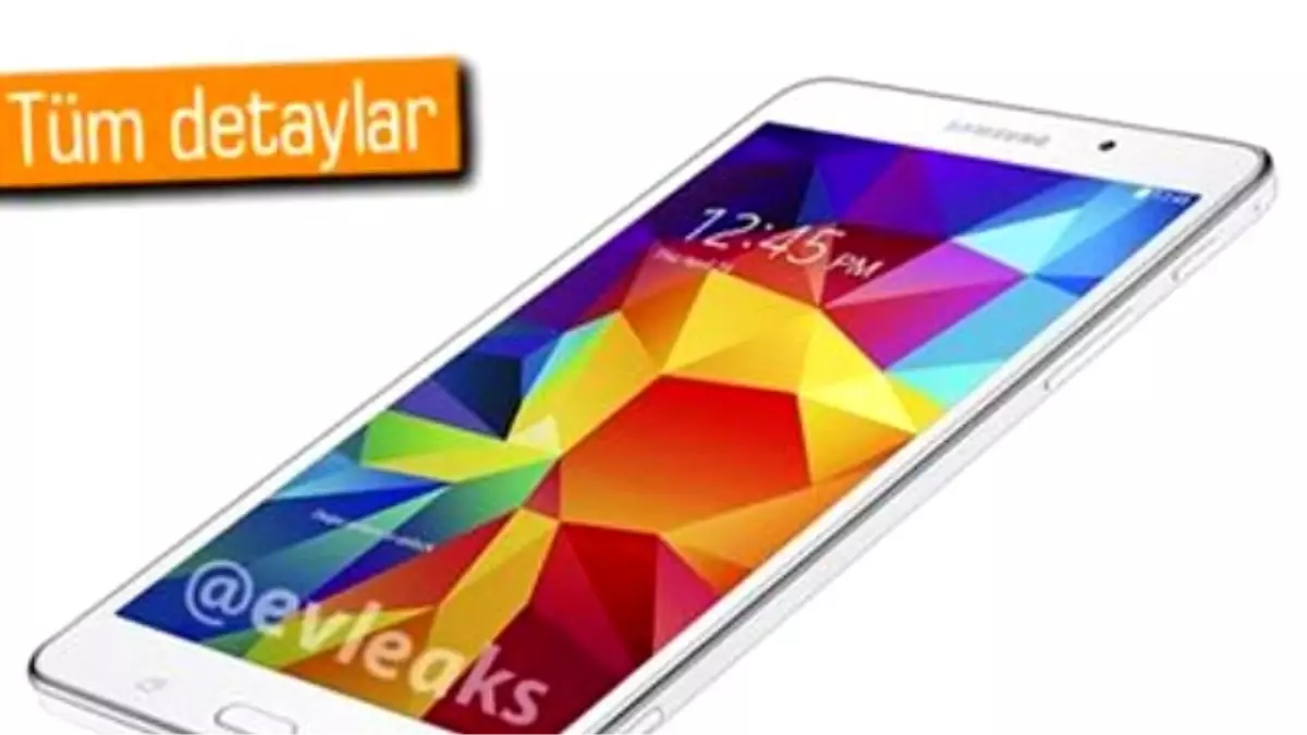 Galaxy Tab 4 7.0\'ın Basın Fotoğrafı Sızdı