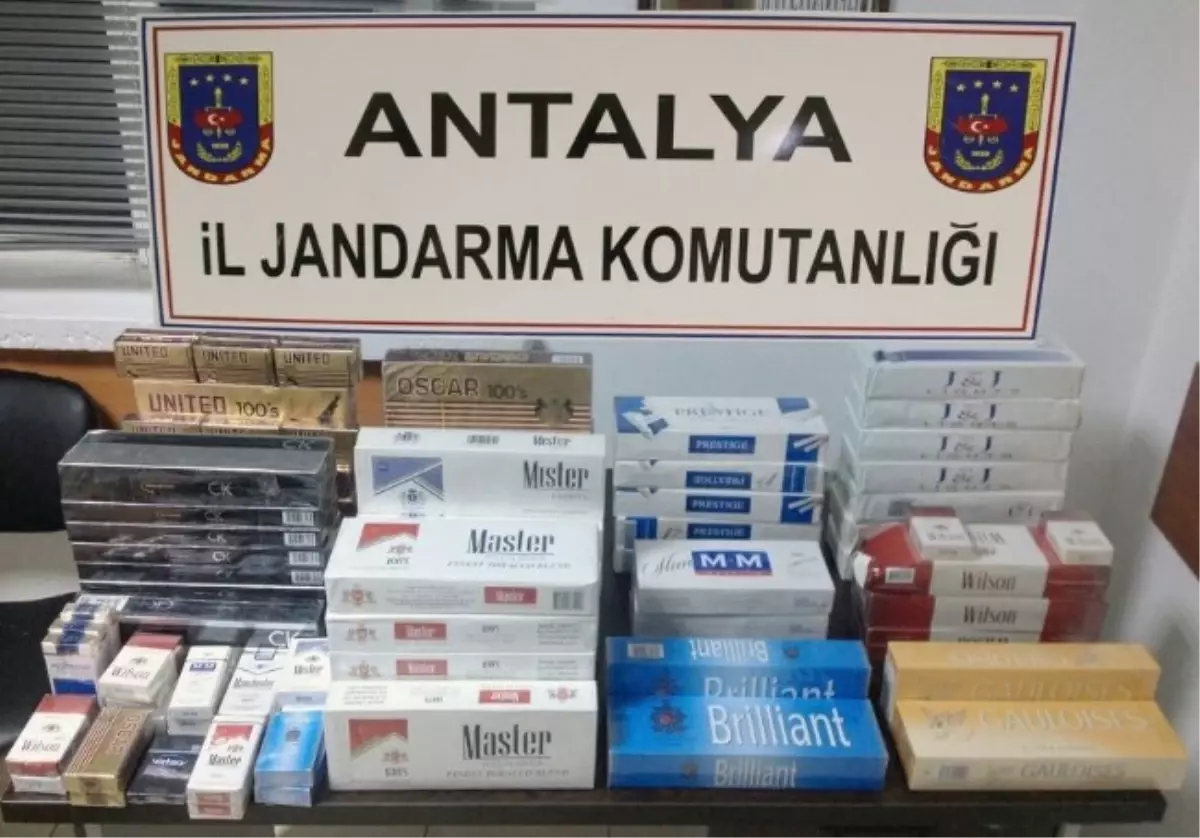 Jandarmadan Kaçak Sigara Operasyonu