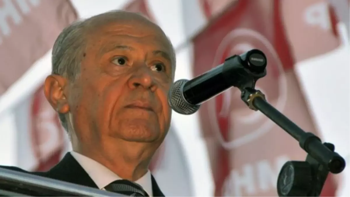 MHP Genel Başkanı Bahçeli Oğuzeli\'nde