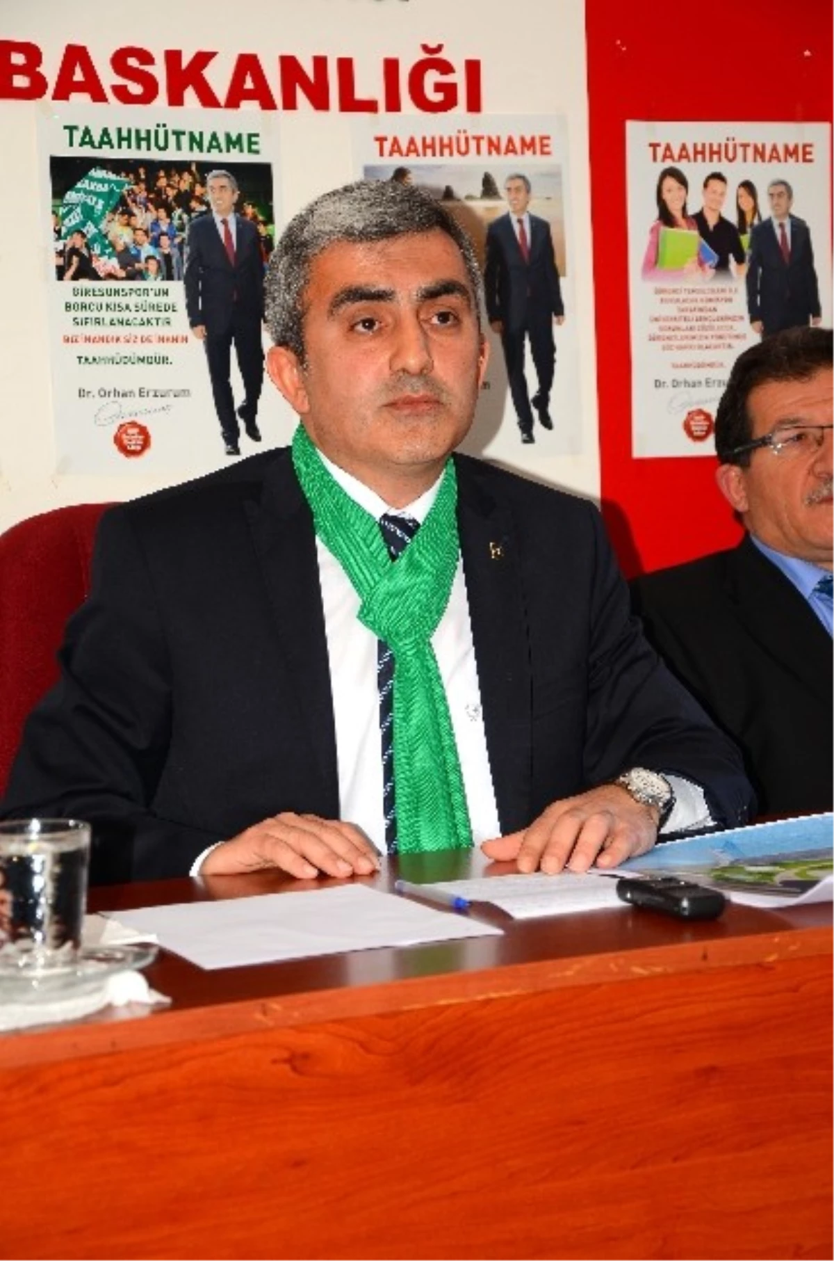 MHP Giresun Belediye Başkan Adayı Erzurum\'dan Hem AK Parti\'ye Hem de CHP\'ye Gönderme