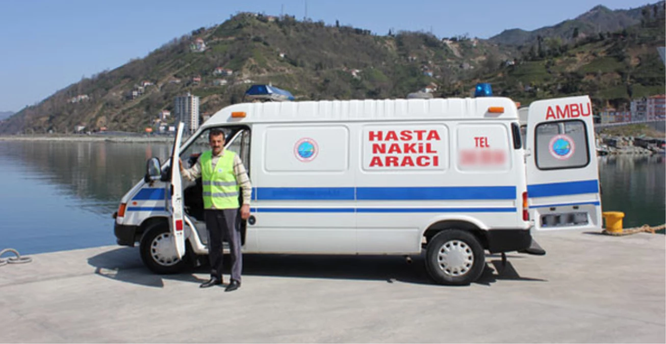 Rize\'de Hastalar Oy Kullanmaları İçin Ambulansla Taşınacak