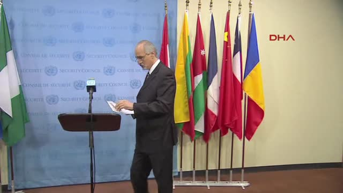 Suriye\'nin BM Daimi Temsilcisi: Türk Hükümeti Teröristlere Destek Veriyor