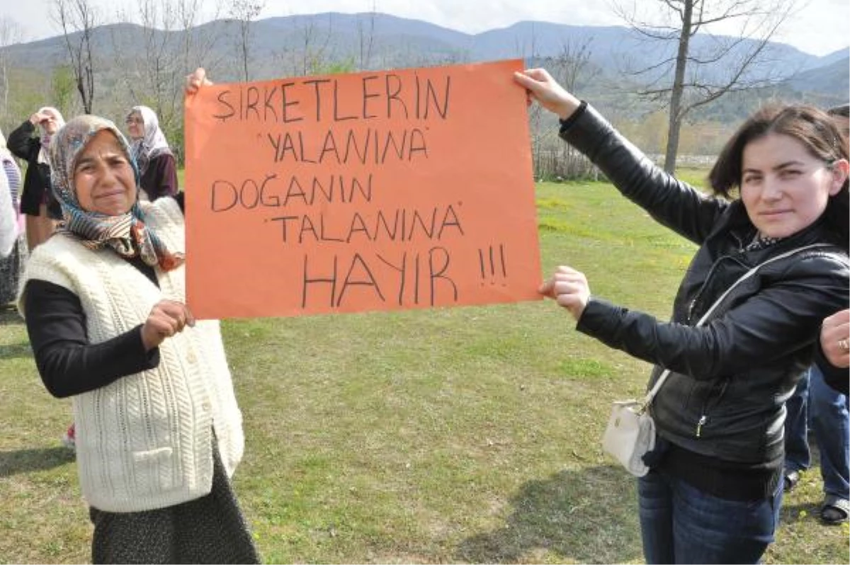 Zonguldak\'ta Hes Protestosu