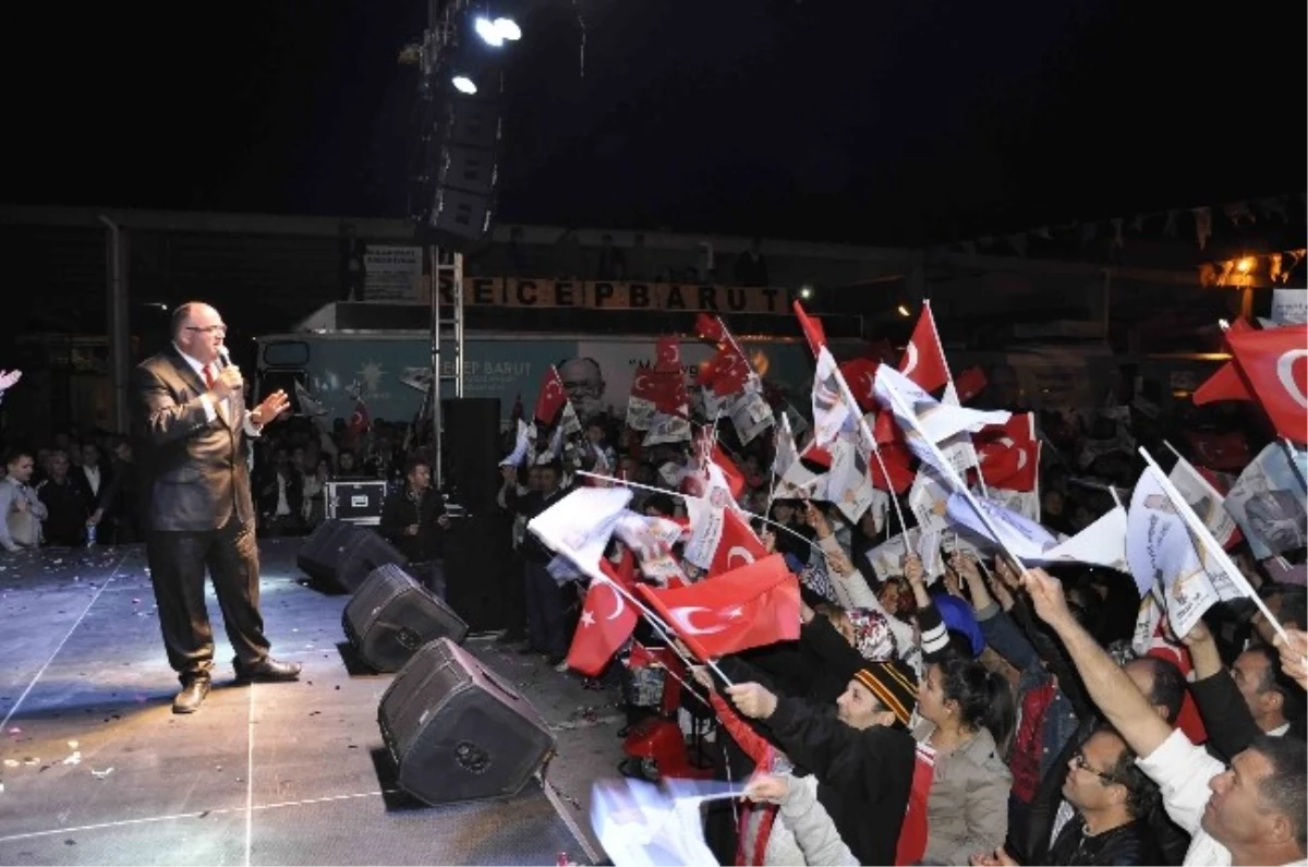 AK Parti Adayı Barut, Mahalle Mitinginde Vatandaşlarla Buluştu