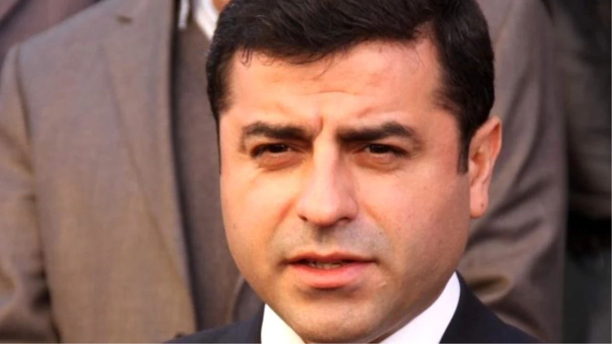 Demirtaş: Rezil Siyasete Mecbur Değiliz