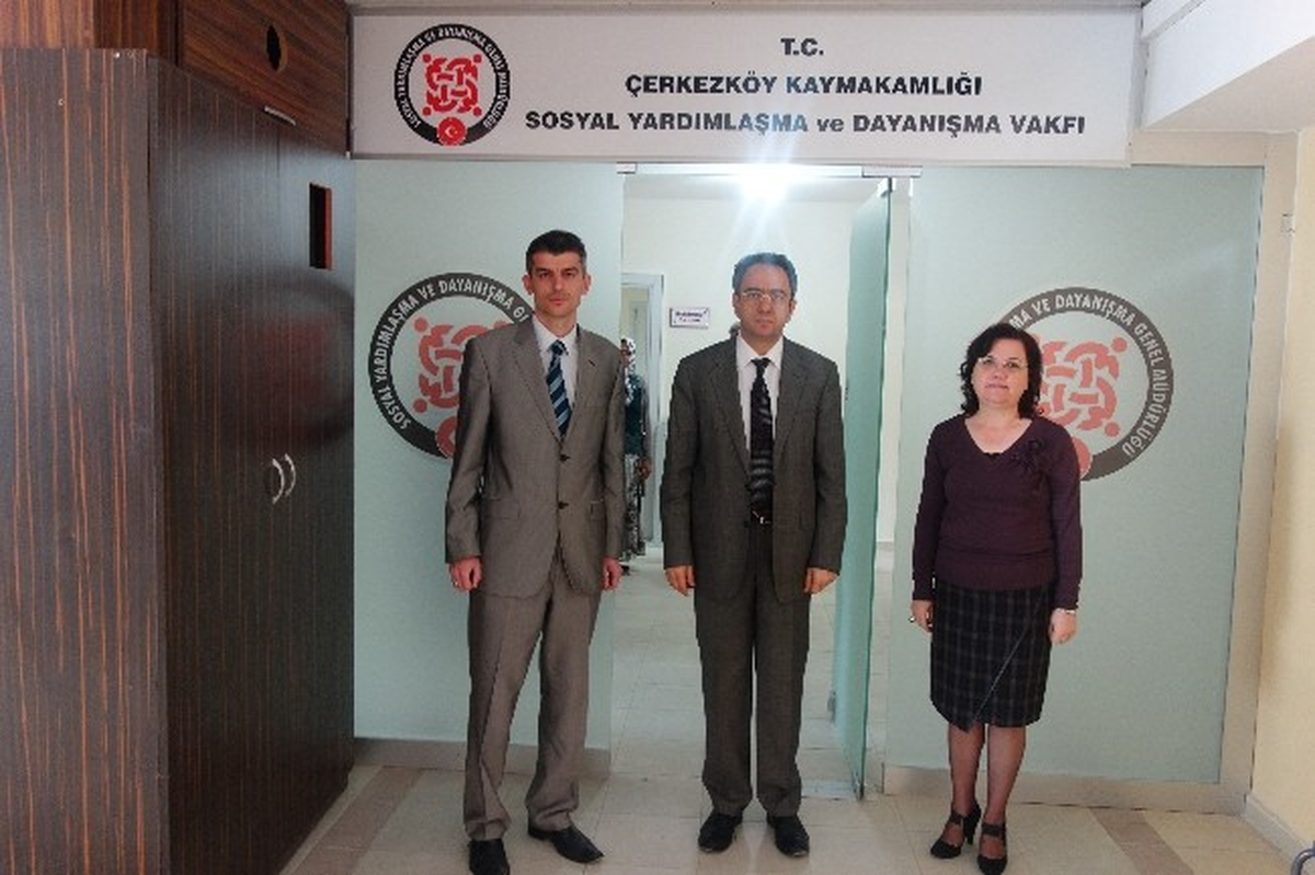 Çerkezköy Sosyal Yardımlaşma Vakfı Yeni Yerine Taşındı