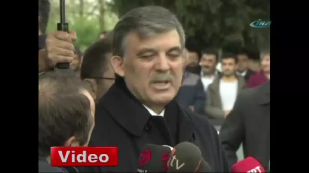 Cumhurbaşkanı Abdullah Gül de Sert Tepki Gösterdi