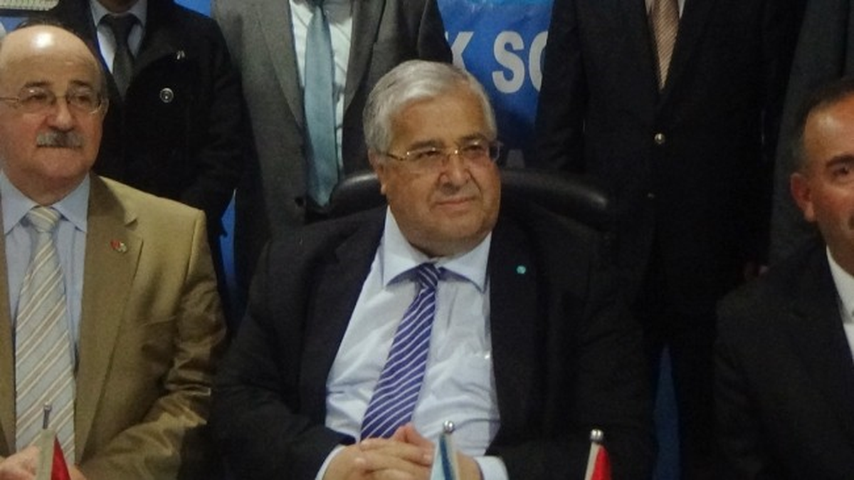 DSP Genel Başkanı Masum Türker Tekirdağ\'da