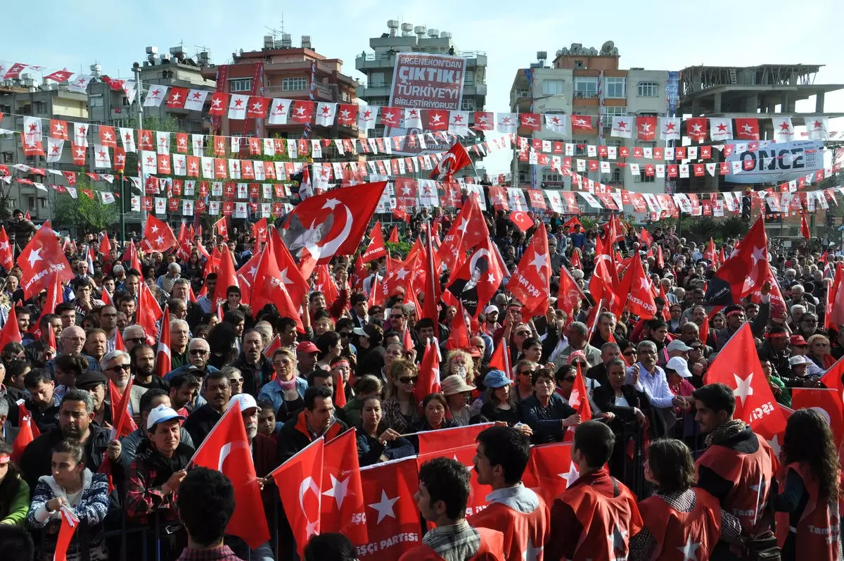 İşçi Partisi Genel Başkanı Perinçek, Hatay\'da