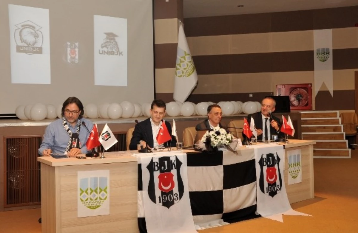 Kbü\'de Beşiktaş\'ta Taraftarlık Konulu Sempozyum Yapıldı