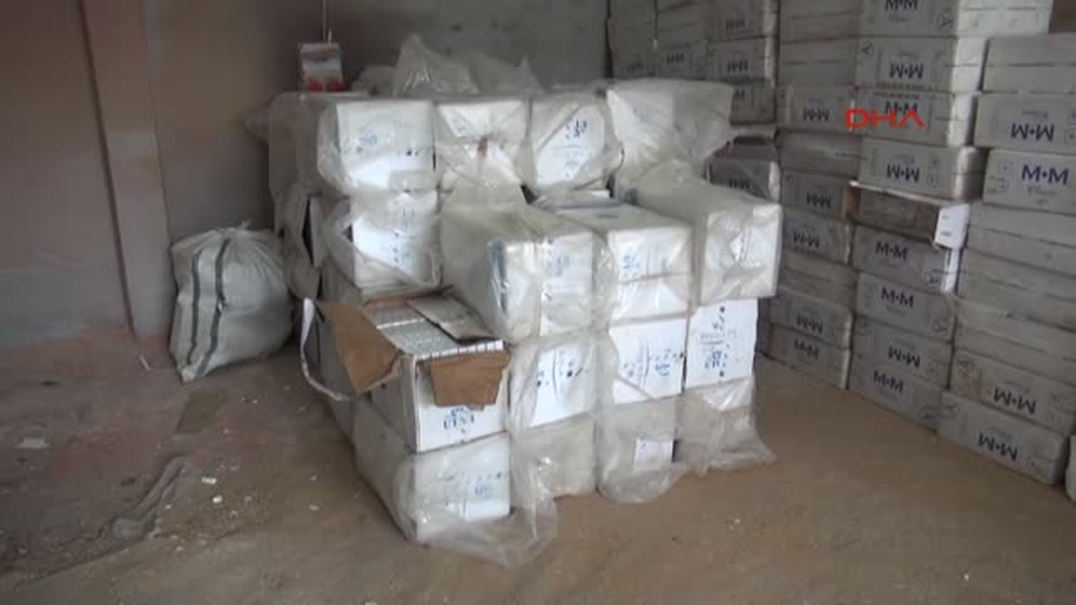 Orhangazi\'de 300 Bin Paket Kaçak Sigara Ele Geçirildi