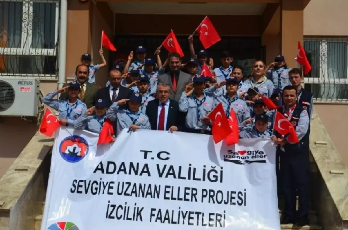 Adana Sevgi İzcileri Ant İçme Töreni Muhteşem Geçti