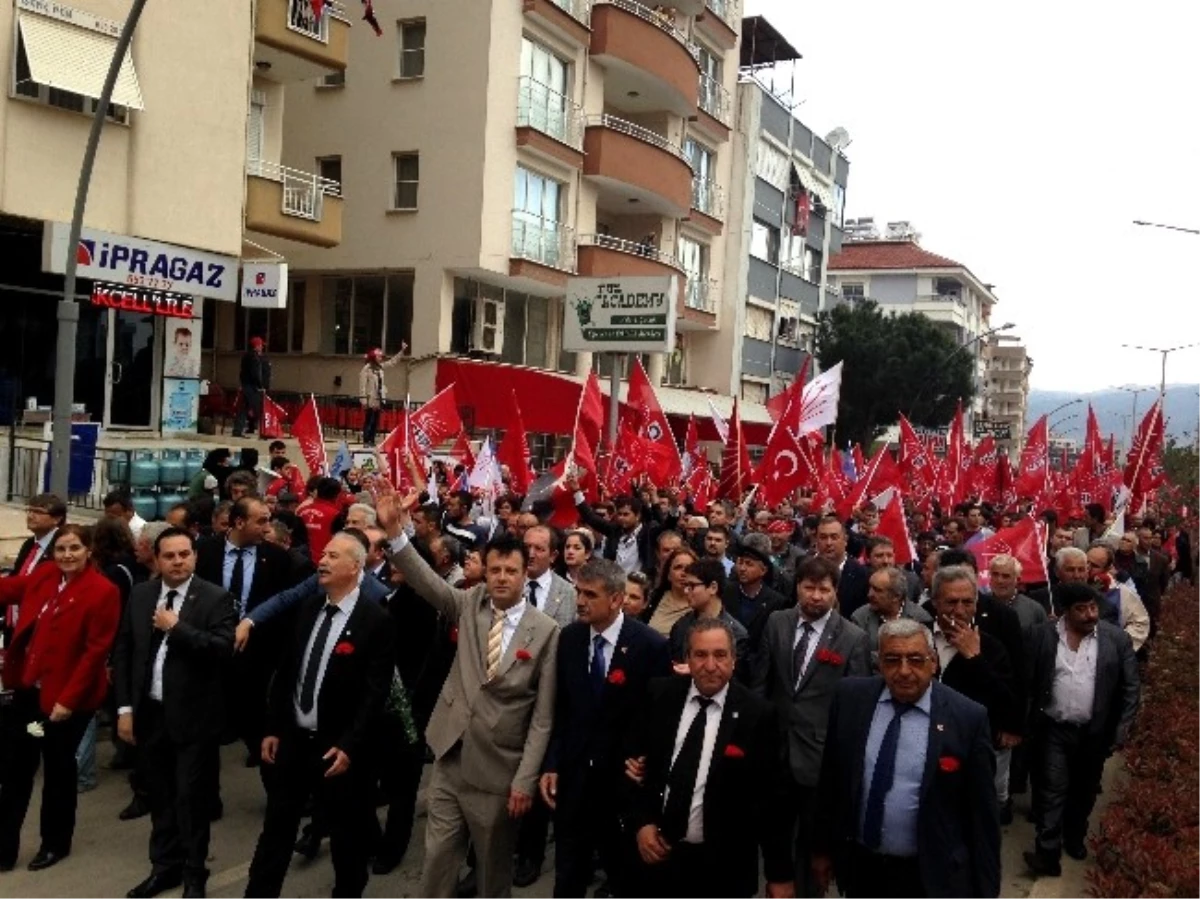 CHP Alaşehir\'de Seçim Turu Attı