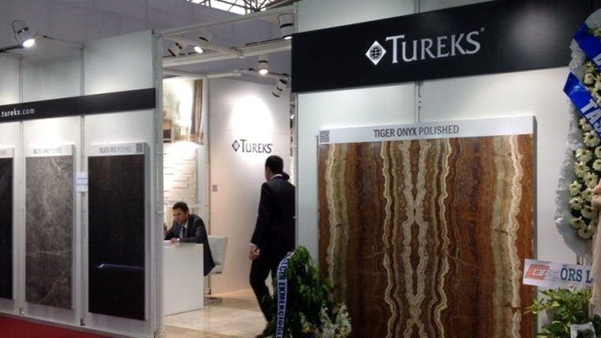 Tureks Stone Marble Fuarı\'na Damgasını Vurdu