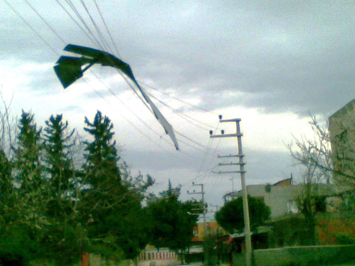 Gaziantep\'te Şiddetli Rüzgar