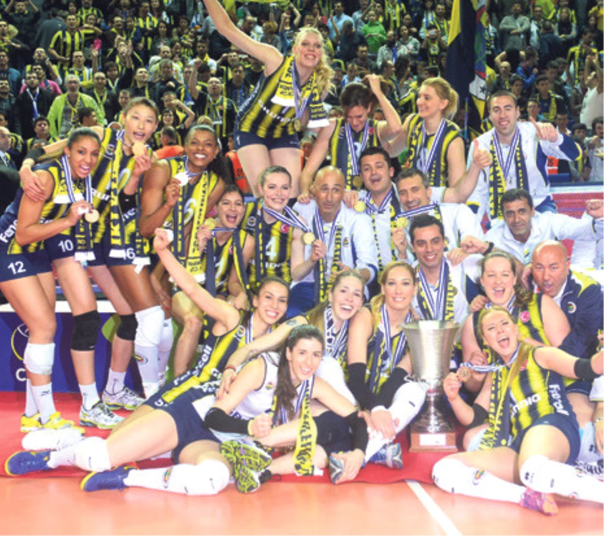 Fenerbahçe, Bayanlar Cev Kupası\'nda da Şampiyon Oldu