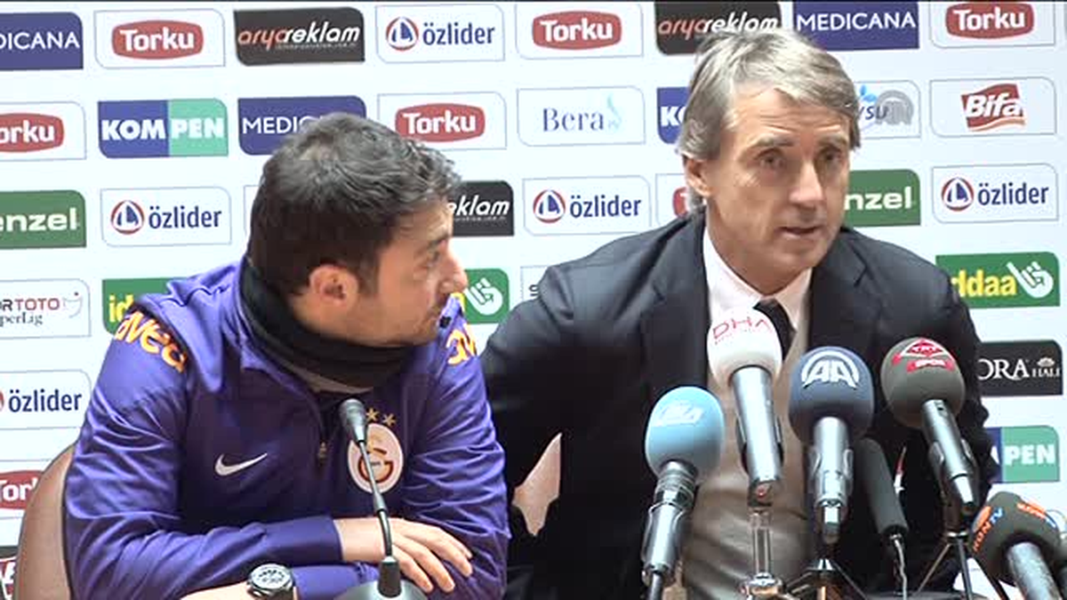Galatasaray Teknik Direktörü Mancini -