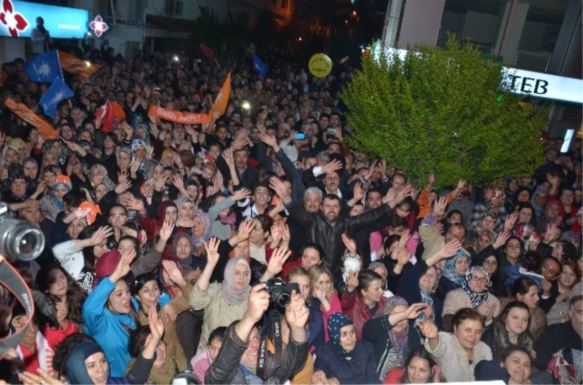 AK Parti Başkan Adayı Salih Hızlı Zafer Konuşması Yaptı