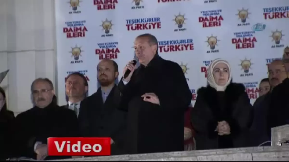 Başbakan Erdoğan\'ın Balkon Konuşması