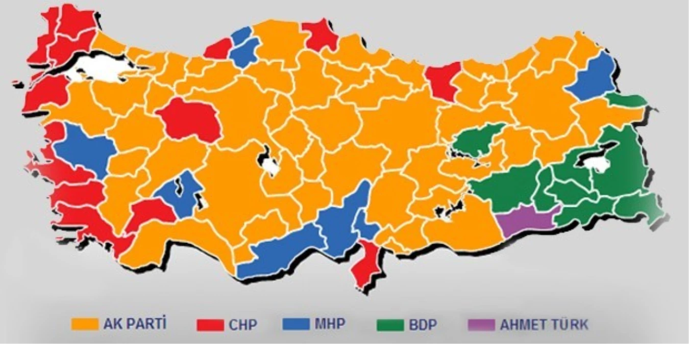 Doğu Akdeniz\'de Komşu 3 İl MHP\'li Oldu