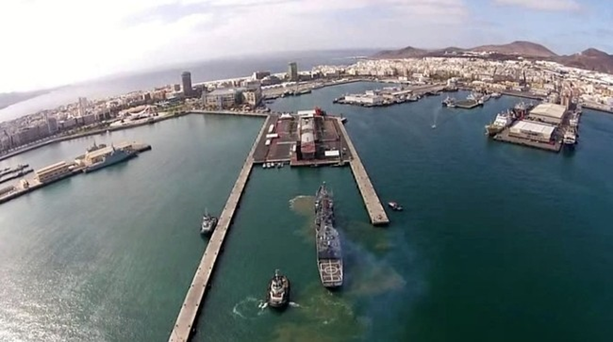 Tdgg, Las Palmas İspanya Limanı\'nı Ziyaret Etti