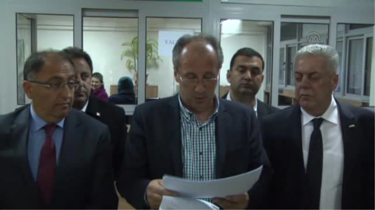 CHP Yalova\'daki Seçime İtiraz Etti