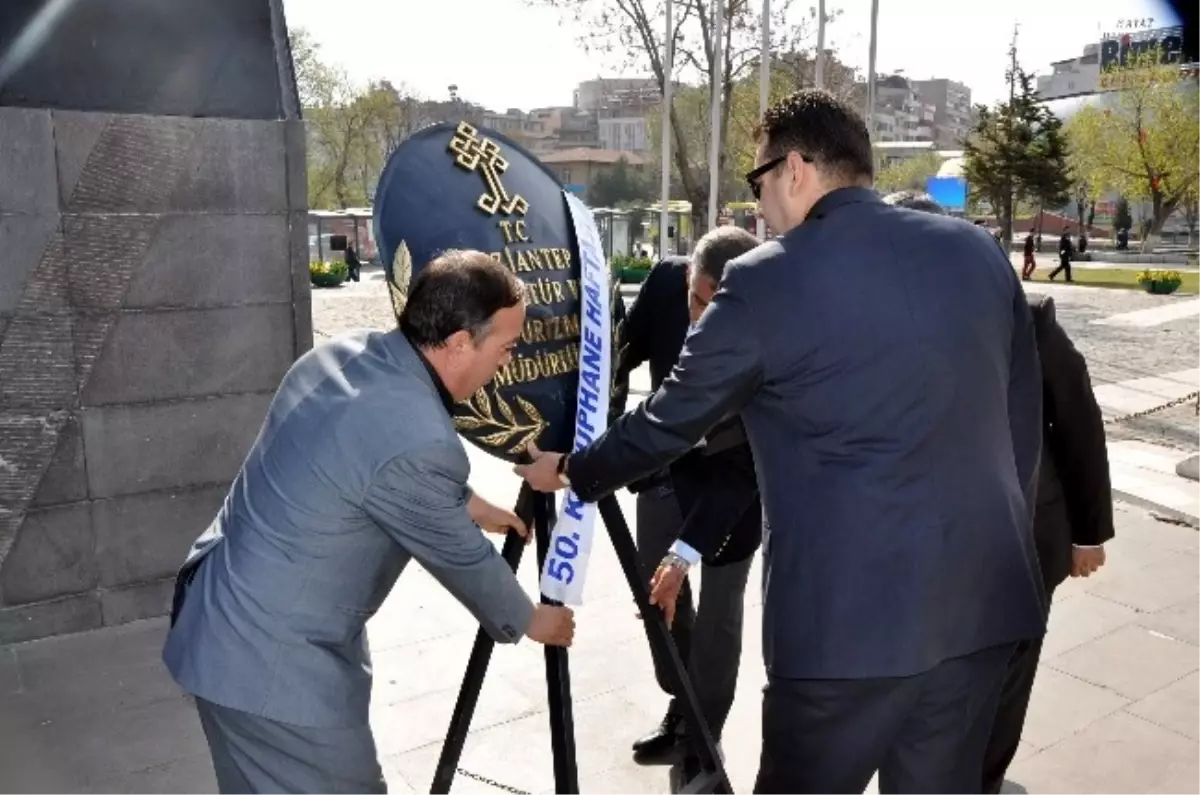 50. Kütüphane Haftası Kutlama Etkinlikleri Başladı