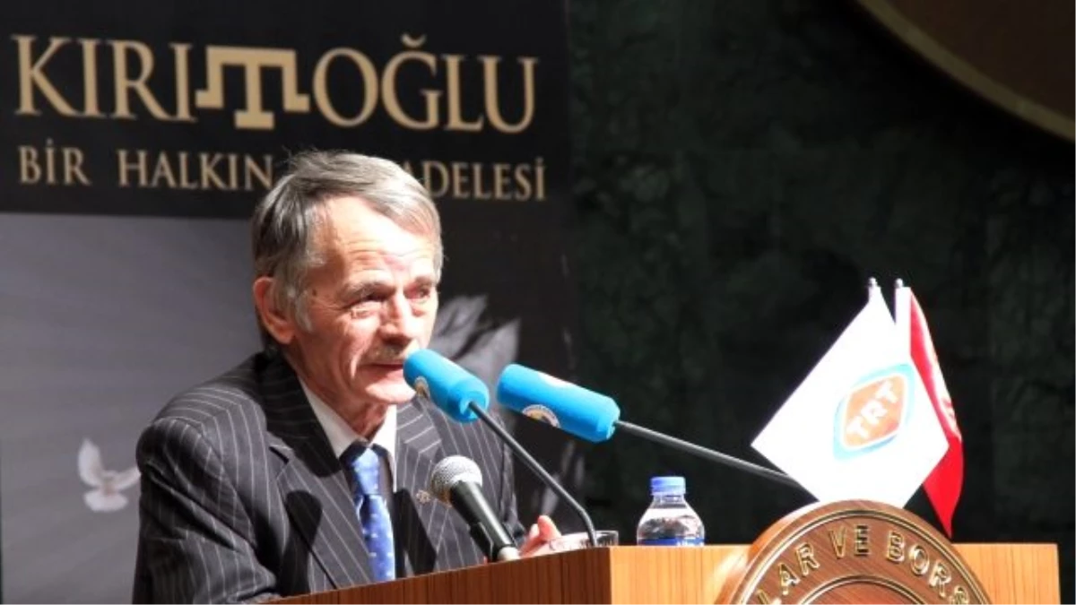 Kırım Tatar Türklerinin Lideri Kırımoğlu BM\'de Konuştu