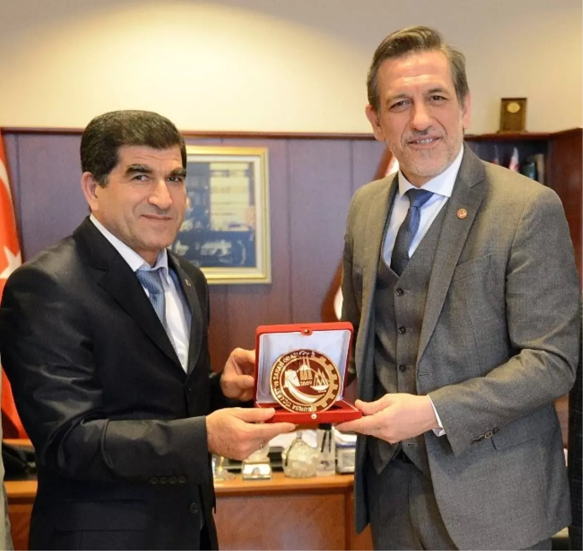 Emniyet Müdürü Durmuşlar'dan Btso'ya Ziyaret