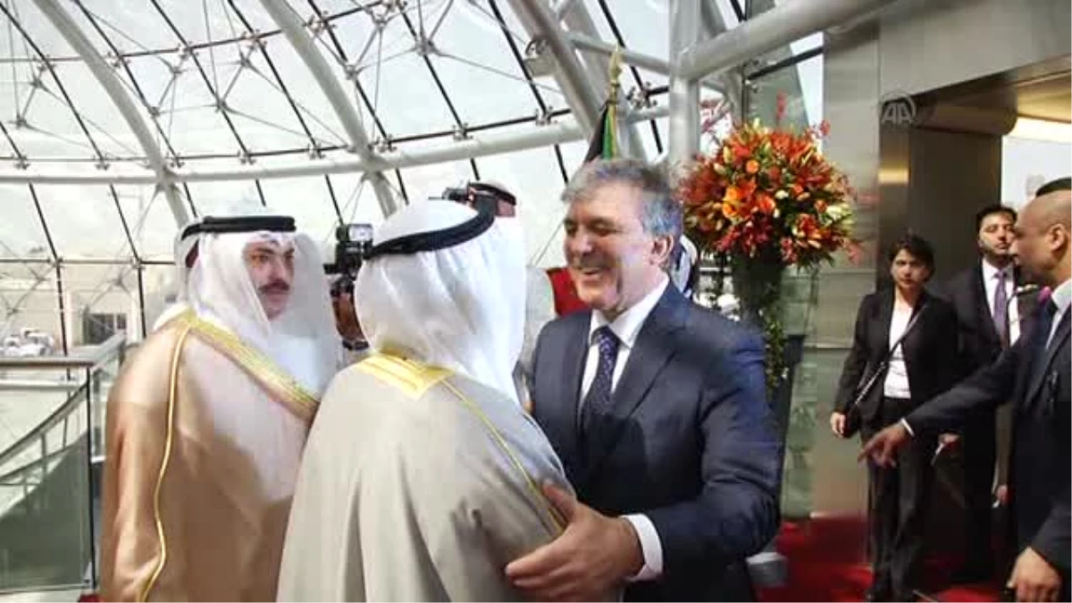 Gül, Kuveyt Emiri Şeyh Sabah tarafından karşılandı -