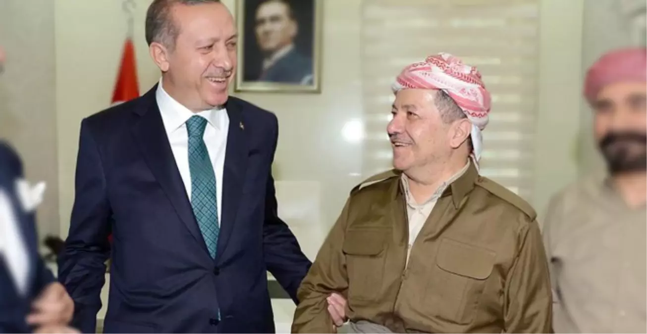 Mesut Barzani\'den Erdoğan\'a Tebrik Mesajı